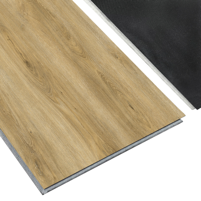 0.1mm-0.5mm SPC Vinyl Click Flooring Waterproof 100% Virgin Anti Fire
