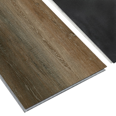 0.1mm-0.5mm SPC Vinyl Click Flooring Waterproof 100% Virgin Anti Fire