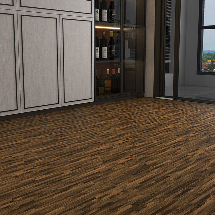 1218*180mm WPC Vinyl Click Flooring With IXPE Underlayment